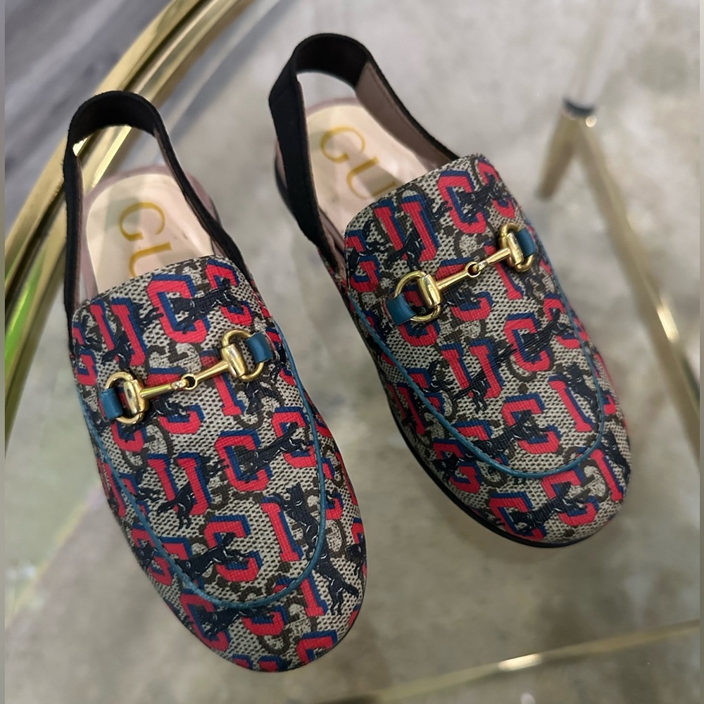 Gucci princetown kid slipper